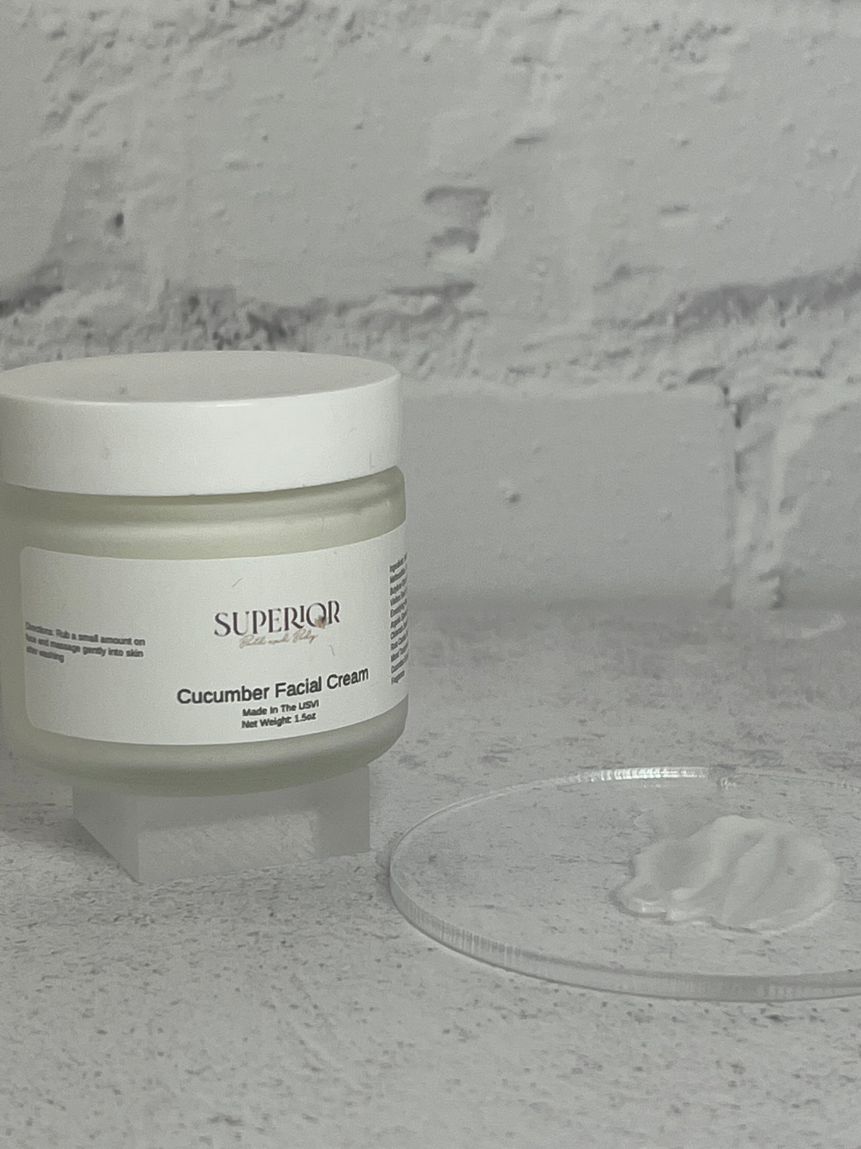 Cucumber Facial Cream – Superior Bath and Body